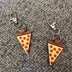 Pizza keychain made by ME!